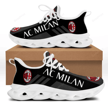 AC Milan Black Grey Line Max Soul Shoes Sport Sneakers
