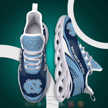North Carolina Tar Heels Blue Max Soul Shoes Sport Sneakers