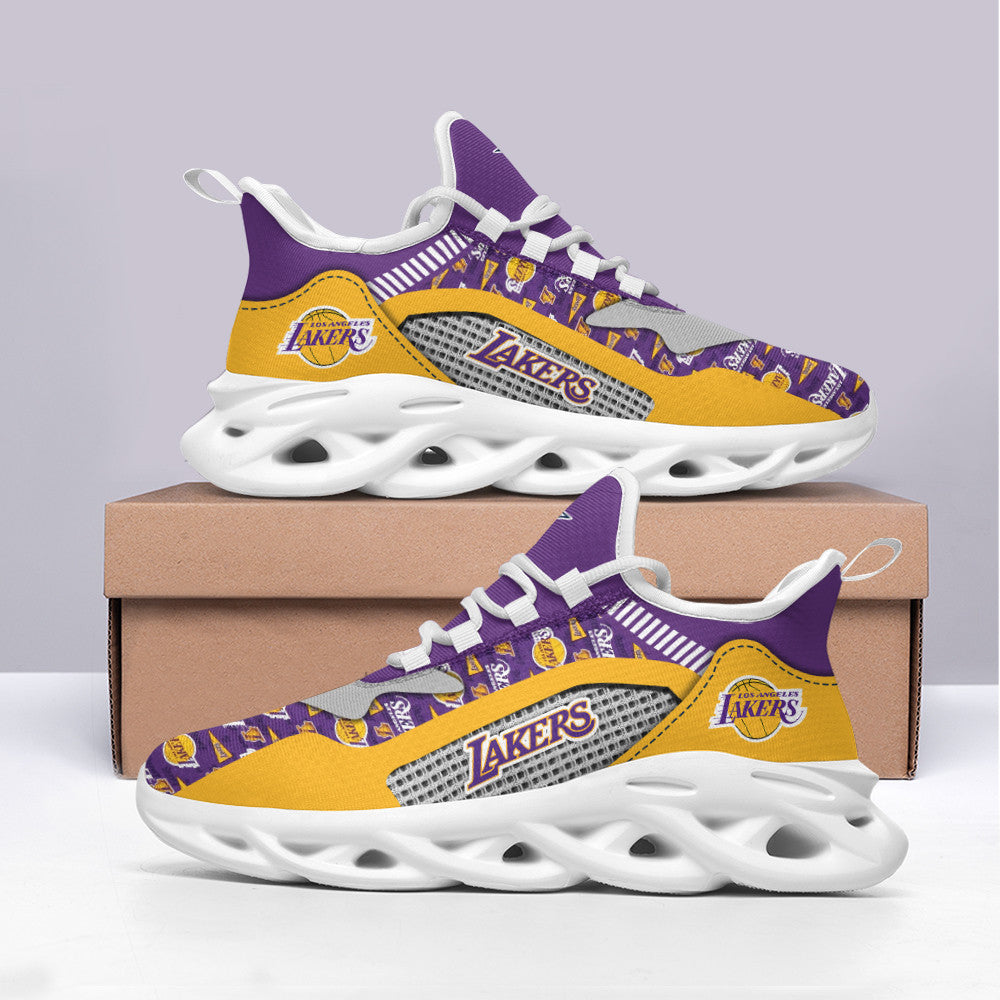Los Angeles Lakers Max Soul Shoes Shoes, Running Sneakers BB547