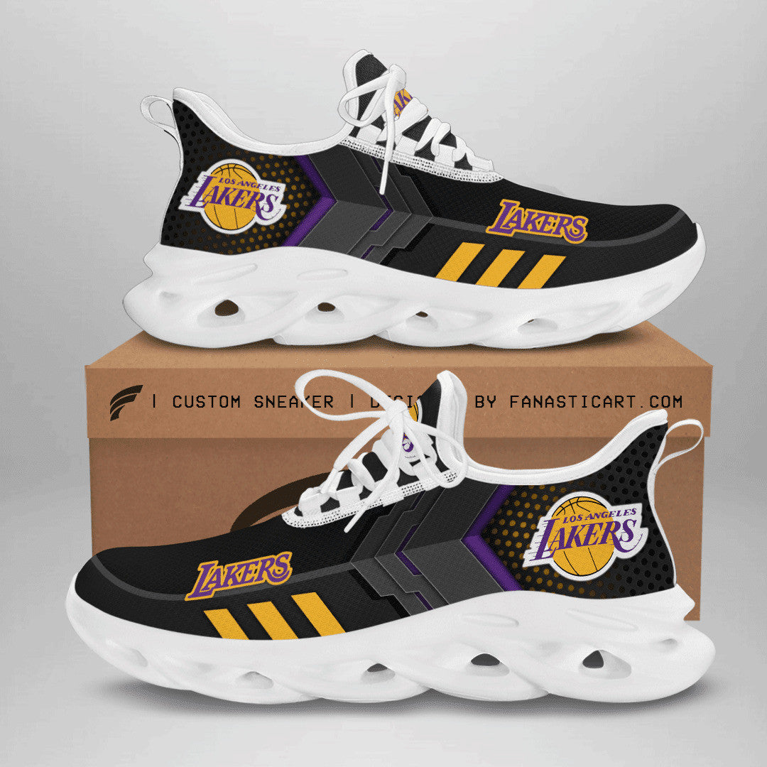Los Angeles Lakers Max Soul Shoes, Running Sneakers 63