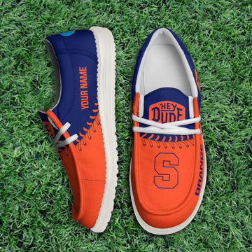 Syracuse Orange Thickened Hey Dude Shoes