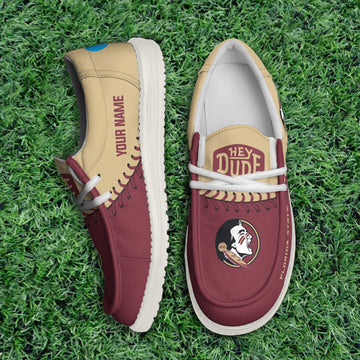 Florida State Seminoles Thickened Hey Dude Shoes