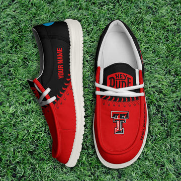 Texas Tech Red Raiders Thickened Hey Dude Shoes