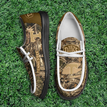 Tennessee Volunteers Camo Hunting Thickened Hey Dude Shoes