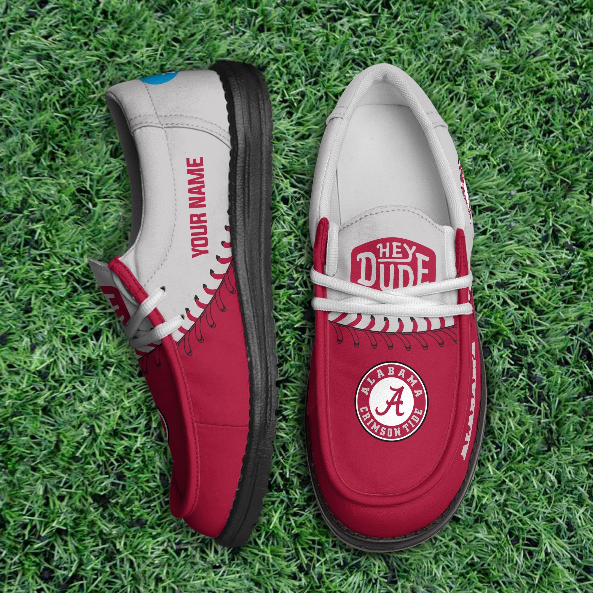 Alabama Crimson Tide Thickened Hey Dude Shoes