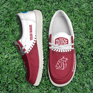 Washington State Cougars Thickened Hey Dude Shoes