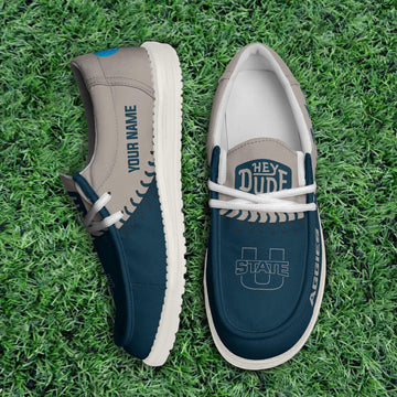 Utah State Aggies Thickened Hey Dude Shoes