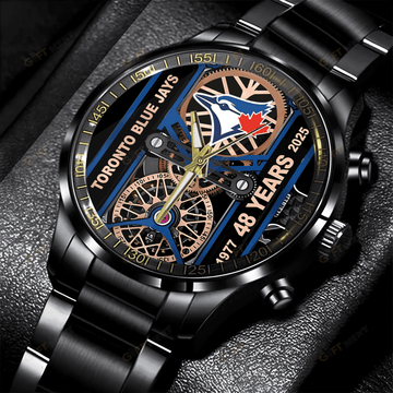 Toronto Blue Jays | Stainless Steel Watch Full Box