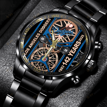 Los Angeles Dodgers | Stainless Steel Watch Full Box