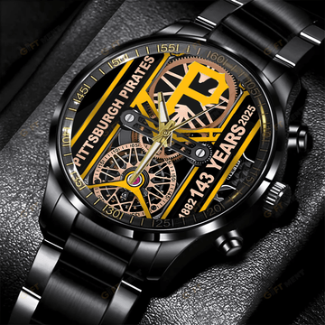 Pittsburgh Pirates | Stainless Steel Watch Full Box