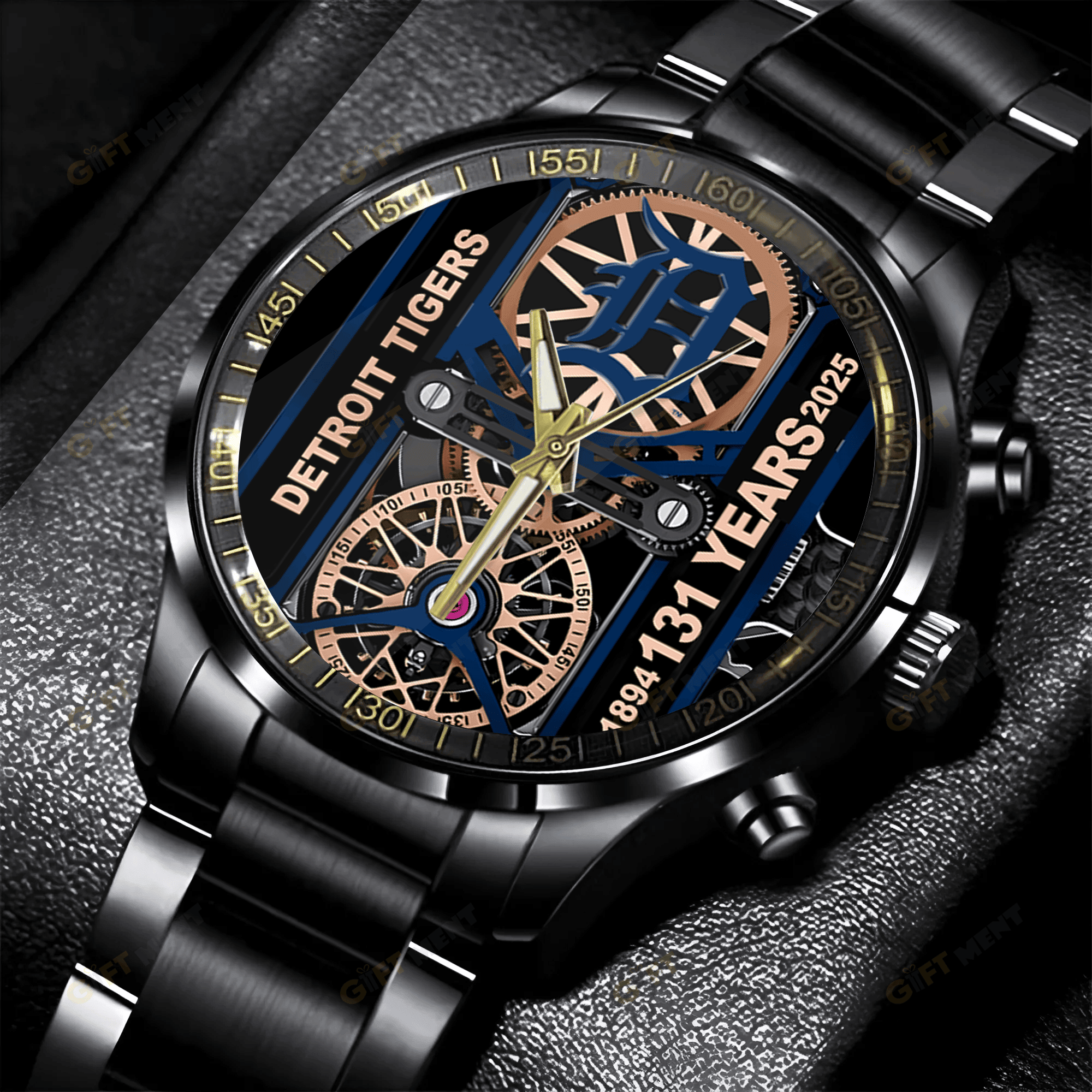 Detroit Tigers | Stainless Steel Watch Full Box