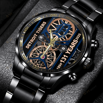Detroit Tigers | Stainless Steel Watch Full Box
