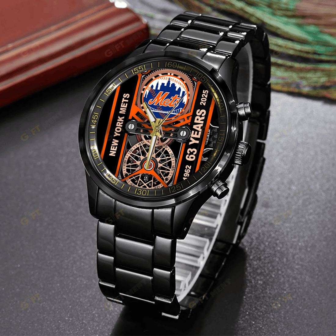 New York Mets | Stainless Steel Watch Full Box