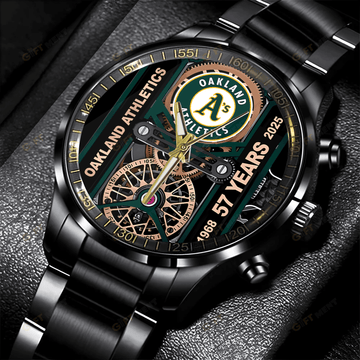 Oakland Athletics | Stainless Steel Watch Full Box