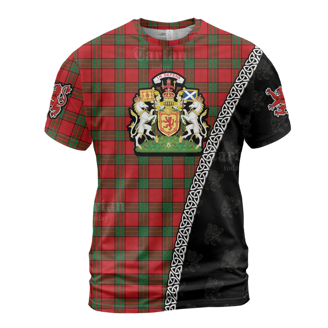 Personalized Clan Maxwell Tartan Shirt with Scotland Coat of Arms & Custom Name PZ73