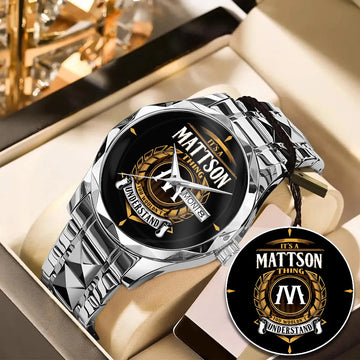 MATTSONK3579-02 Luxury Alloy-Men Watch, Personalized Premium Gift for Anniversary