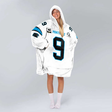 Captain B.Y 9 Carolina Football Unisex Blanket Hoodie