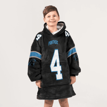 Kid 4 Carolina Football Unisex Blanket Hoodie