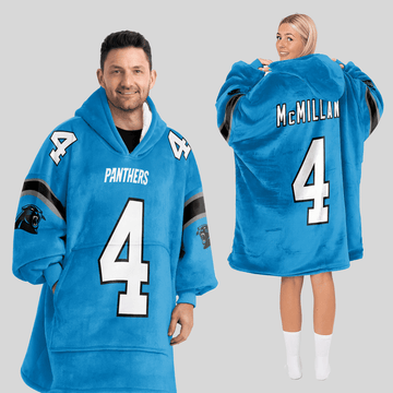 T.M 4 Carolina Football Unisex Blanket Hoodie