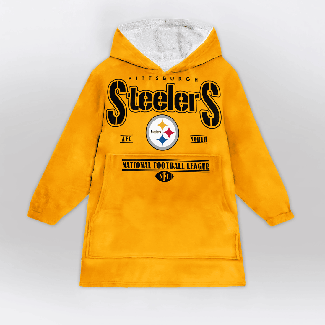 Terrible Towel Pittsburgh Football Unisex Blanket Hoodie