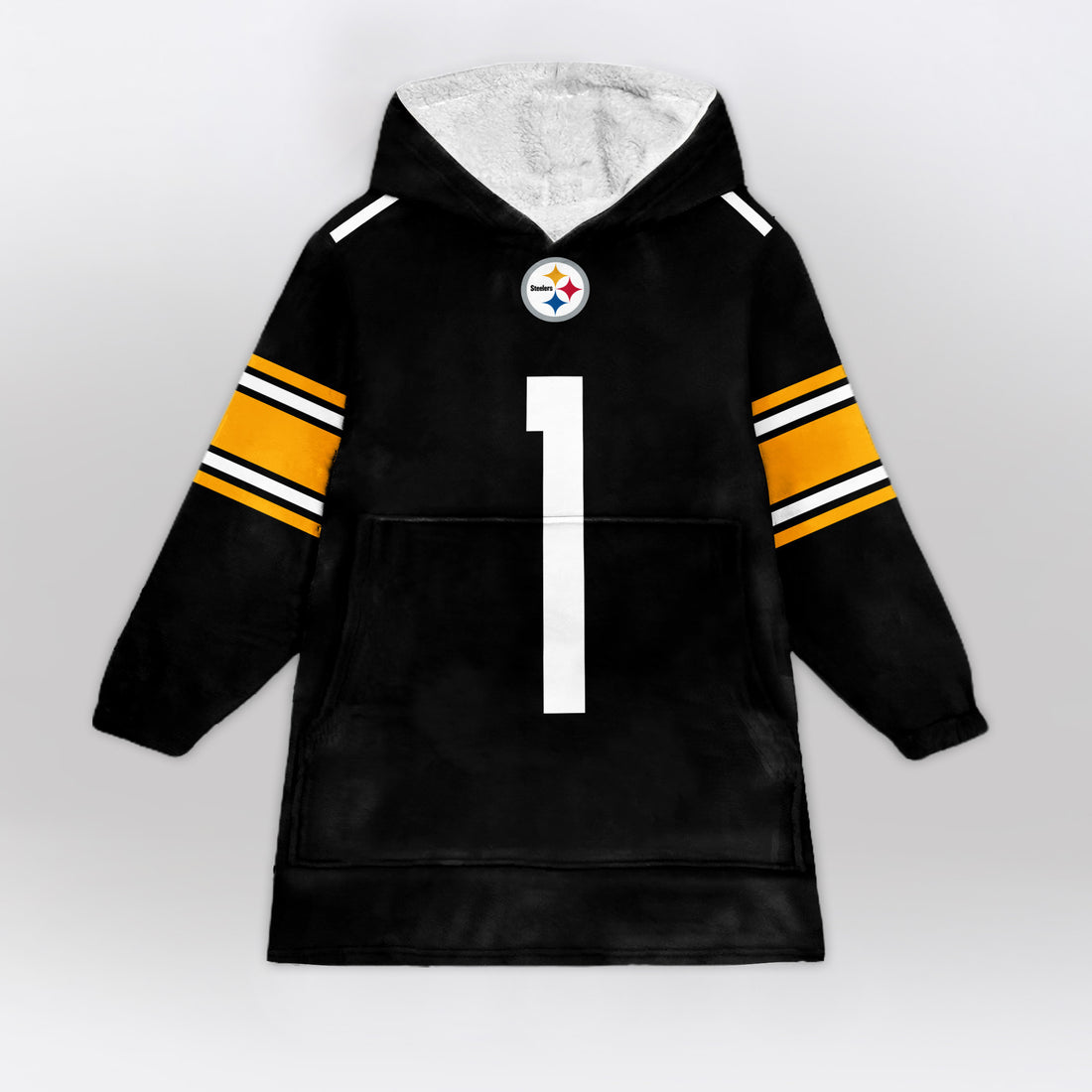 S.D 1 Pittsburgh Football Unisex Blanket Hoodie