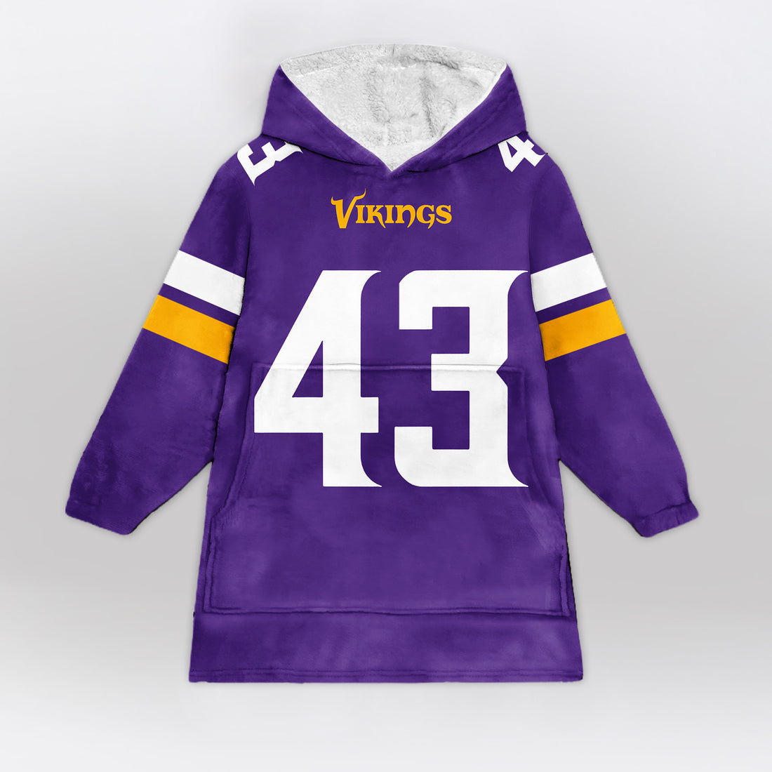 V.G 43 Minnesota Football Unisex Blanket Hoodie