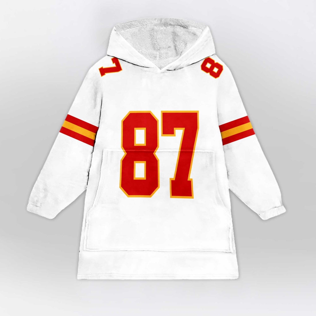 T.K 87 Kansas City Football Unisex Blanket Hoodie