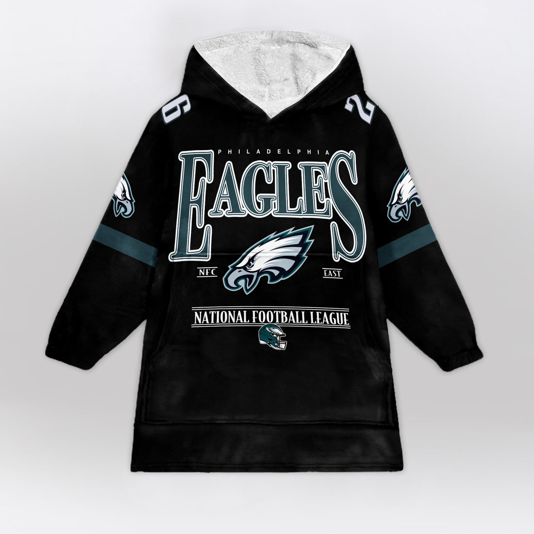 S.B 26 Philadelphia Football Unisex Blanket Hoodie