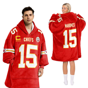 PM 15 Kansas City Football Unisex Blanket Hoodie