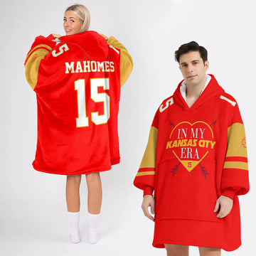 PM 15 Kansas City Football Unisex Blanket Hoodie