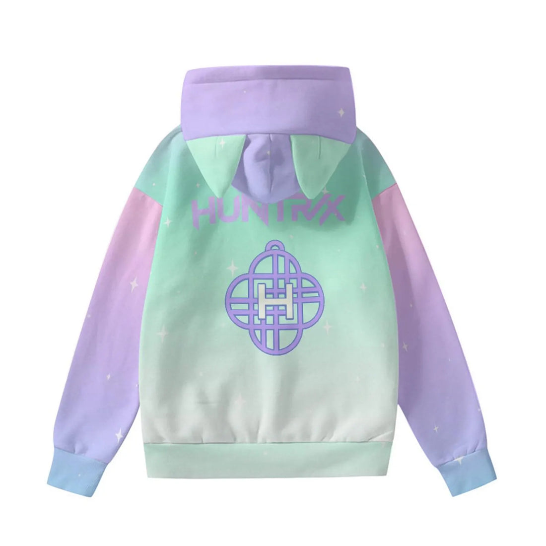 Kpop Hunters Sweatshirt Kawaii Anime Cat Ear Hoodie