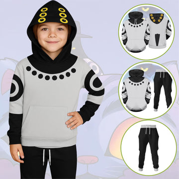 Sussy Demon Hunters Costume Hoodie Jogger, Derpy Tiger and Sussie Bird Cosplay Hoodie, Kpop Demon Hunters, Saja Boys Cosplay Gift