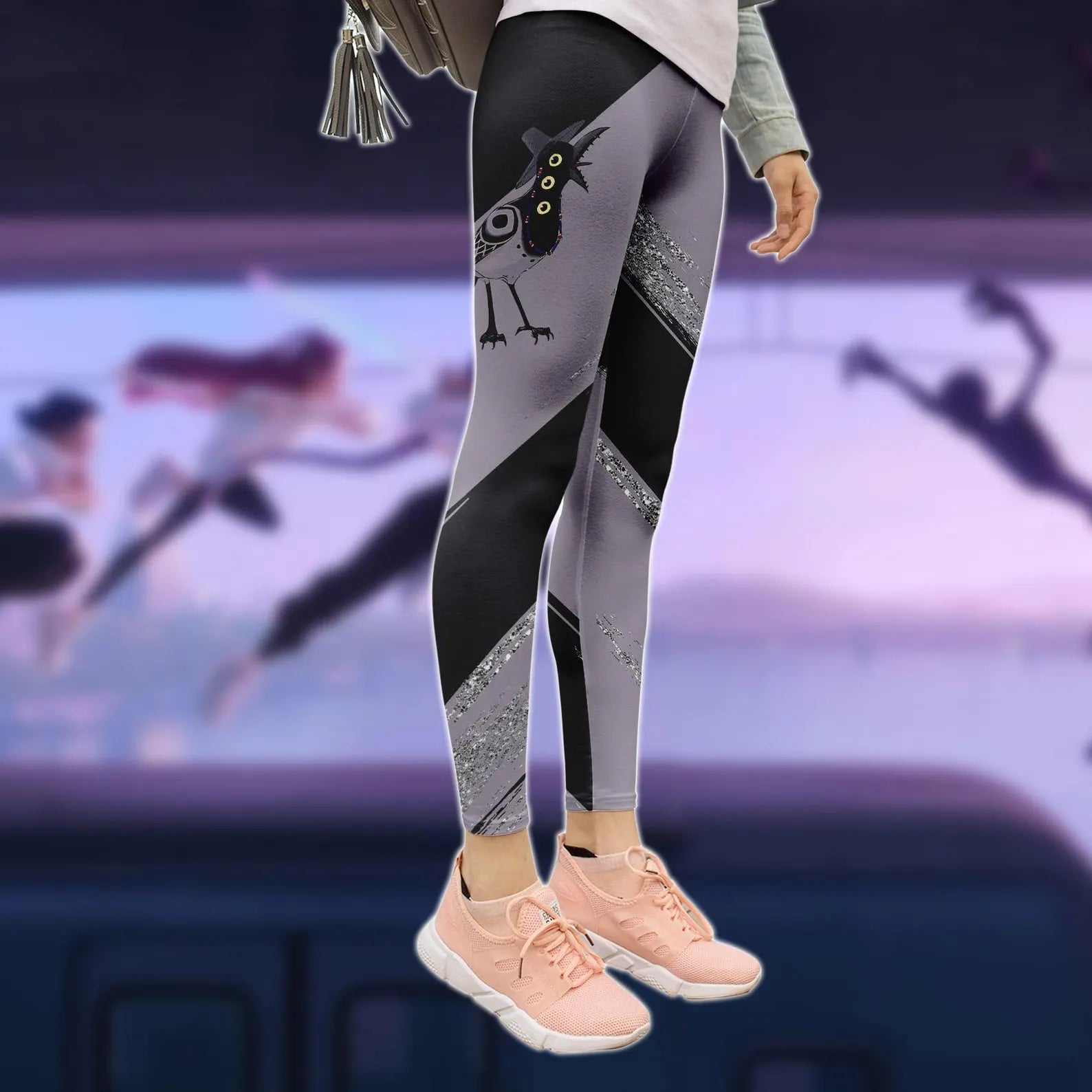 Sussie Magpie Costume Hoodie Legging Sets, Kpop Demon Hunters Costume Cosplay, Blue Tiger Sweatshirt, Huntrix Kpop Movie Cosplay Outfit