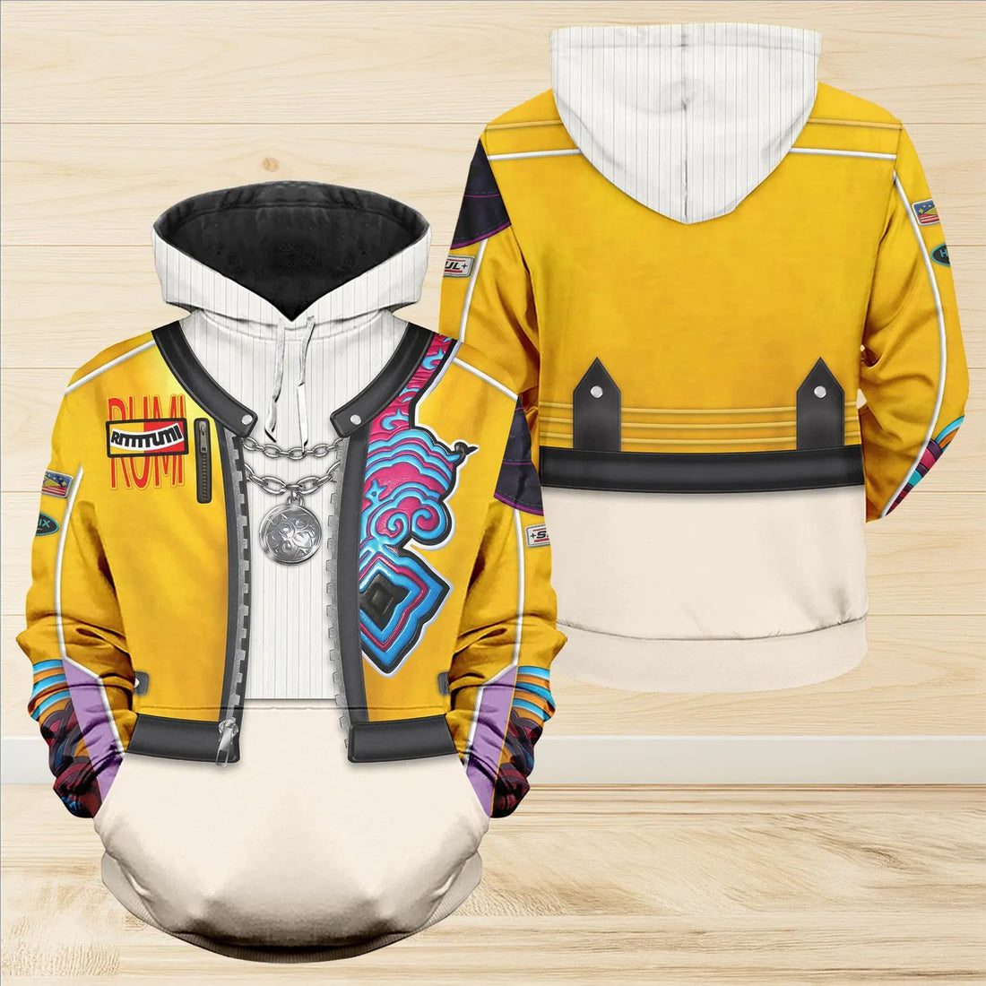 Rumi Kpop Demon Hunters Hoodie, Huntrix Demon Hunters Women Leggings, Rumi Cosplay Costume, Saja Girl Shirt, Halloween Gift For Her