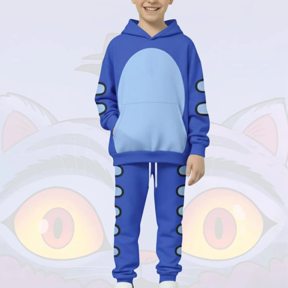 Halloween Kpop Demon Hunters Hoodie Joggers, Derpy Tiger Cosplay Hoodie, Huntrix Shirt, Huntrix Kpop Movie Outfit, Derpy Tiger Costume