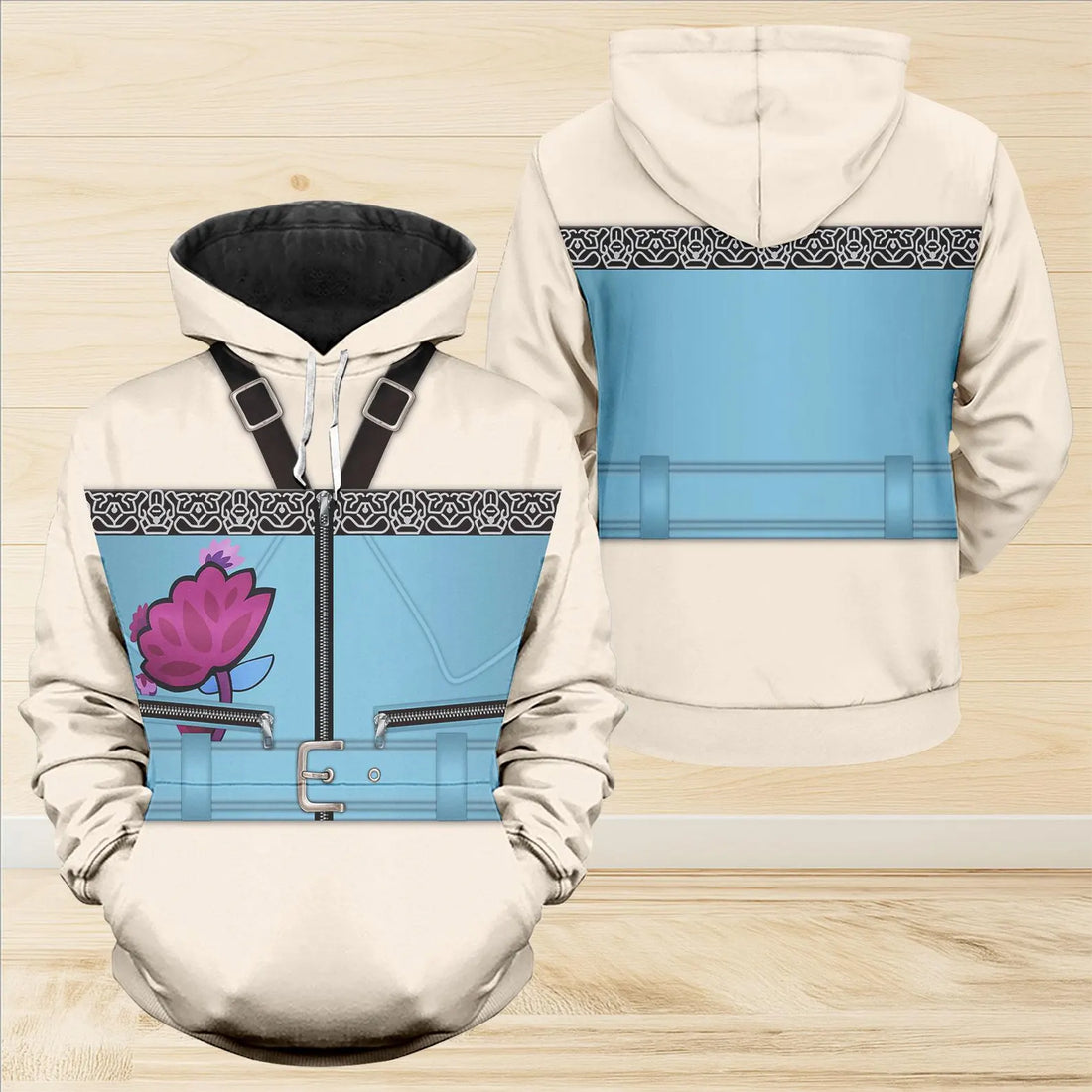 Kpop Demon Hunters Zoey HoodieLeggings, Zoey Mira Rumi Shirt, Zoey Cosplay Costume Shirt, Huntrix Women Dress, Halloween Gifts For Her