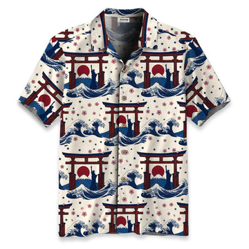 America 250 Seamless Gate of Unity Hawaiian Shirt