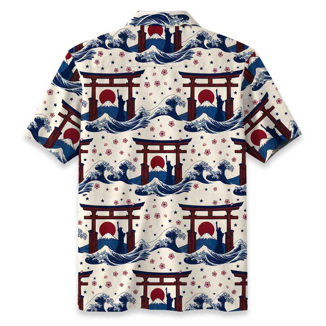 America 250 Seamless Gate of Unity Hawaiian Shirt