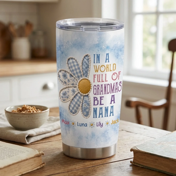 Full Of Grandma Personalized Tumbler Gift For Grandma Mom Grandkids Make Me Mimi Tumbler
