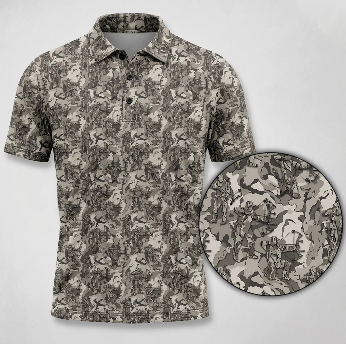 Deer Hunting - Polo Shirt SH01