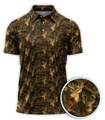 Deer Hunting - Polo Shirt SH05