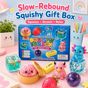 Mystery Dumpling Squeeze Countdown Blind Box 24 Pack Random Squishy Toys Ideal Gift for Kids Adults