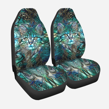 Magical Cat Cat Seat Covers For Men Women, Winter Car Seat Cover