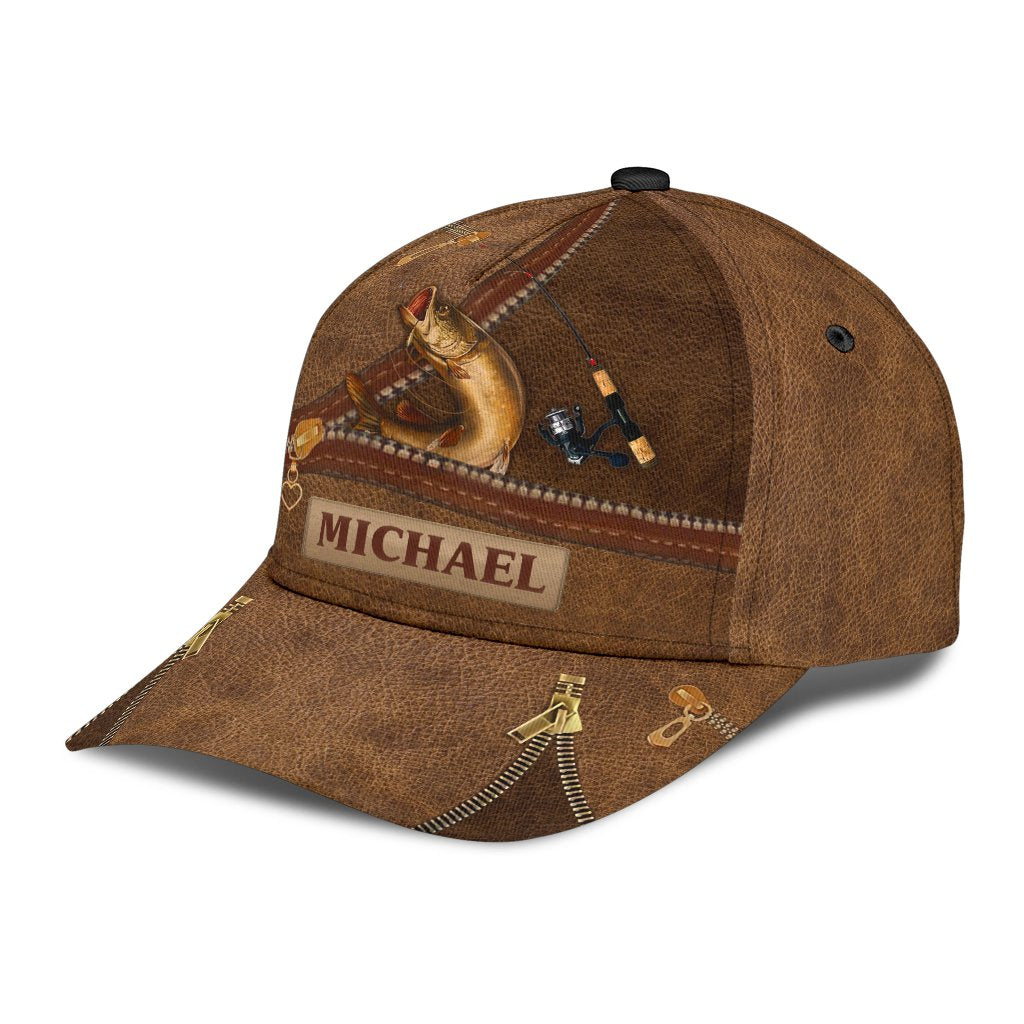 Personalized Fishing Classic Cap, Personalized Gift for Fishing Lovers - CP001CT - BMGifts