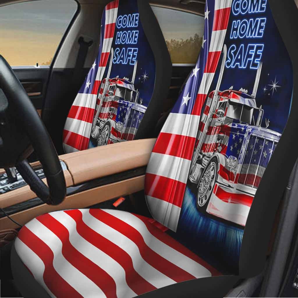 Come Home Safe Car Seat Cover, Trucker Seat Covers For Car, Premium Seat Covers For Car Auto