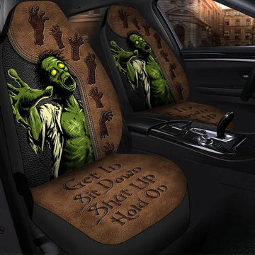 Zombie Front Car Seat Cover For Men Women