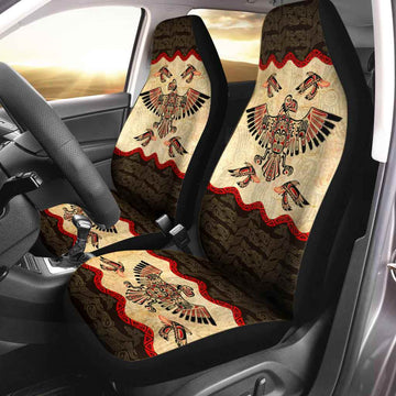 Indigenous American Carseat Covers, Indian Seat Covers For Auto Car, Universal Fit Car Seat Protector