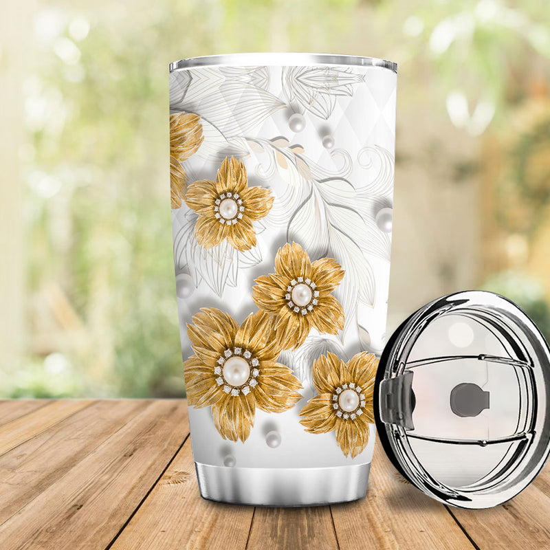 Mother And Daughter Love Forever Jewelry Style, Mother's Day Gift For Her, tumbler for mom, mother's day tumbler