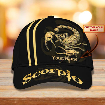 Personalized Scorpio 3D Classic Cap All Over Printed For Scorpio Lovers Cap