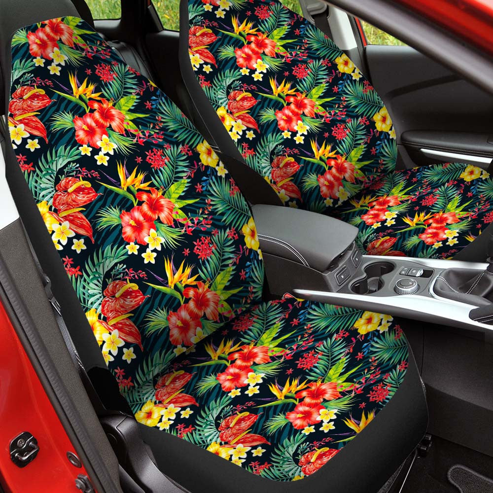 Close To Nature Flower Forest Tropical Design Car Seat Covers